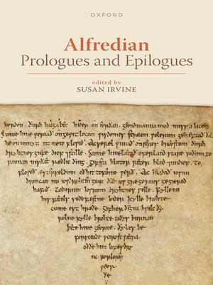 cover image of Alfredian Prologues and Epilogues